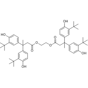 Ethylene glycol bis[3,3-bis(3′-tert-butyl-4′-hydroxyphenyl)butyrate]|CS-0644006