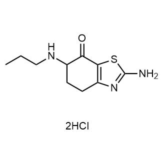 7(4H)-Benzothiazolone, 2-amino-5,6-dihydro-6-(propylamino)-, hydrochloride 1:2|CS-0644063