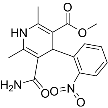 Methyl 5-(aminocarbonyl)-1,4-dihydro-2,6-dimethyl-4-(2-nitrophenyl)-3-pyridinecarboxylate|CS-0644185