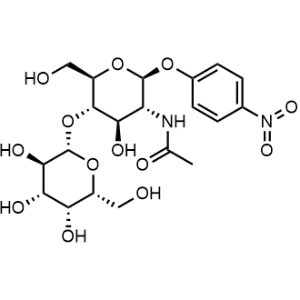 4-Nitrophenyl 2-(acetylamino)-2-deoxy-4-O-β-D-galactopyranosyl-β-D-glucopyranoside|CS-0644186