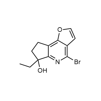 4-Bromo-6-ethyl-7,8-dihydro-6H-cyclopenta[b]furo[2,3-d]pyridin-6-ol|CS-0644278