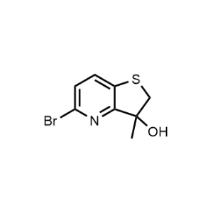 5-Bromo-3-methyl-2,3-dihydrothieno[3,2-b]pyridin-3-ol|CS-0644281