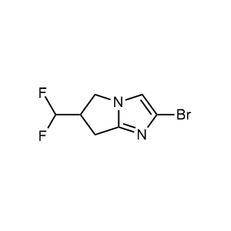 2-Bromo-6-(difluoromethyl)-6,7-dihydro-5H-pyrrolo[1,2-a]imidazole|CS-0644317