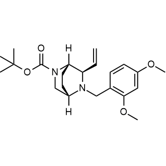 tert-Butyl (1S,4S,6R)-5-(2,4-dimethoxybenzyl)-6-vinyl-2,5-diazabicyclo[2.2.2]octane-2-carboxylate|CS-0644368