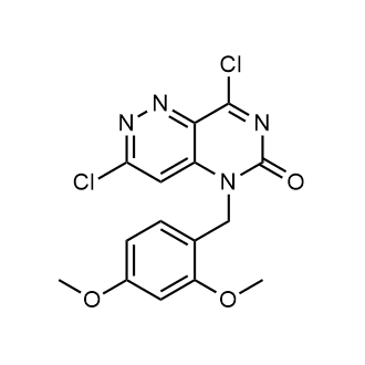 3,8-Dichloro-5-(2,4-dimethoxybenzyl)pyrimido[5,4-c]pyridazin-6(5H)-one|CS-0644396