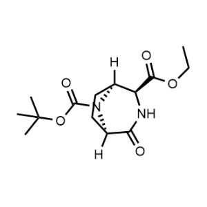8-(1,1-Dimethylethyl) 2-ethyl (1S,2S,5R)-4-oxo-3,8-diazabicyclo[3.2.1]octane-2,8-dicarboxylate|CS-0644596