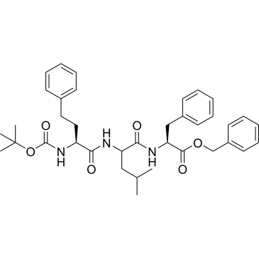 (6S,12S)-Benzyl 12-benzyl-9-isobutyl-2,2-dimethyl-4,7,10-trioxo-6-phenethyl-3-oxa-5,8,11-triazatridecan-13-oate(Carfilzomib impurity)|CS-0644850