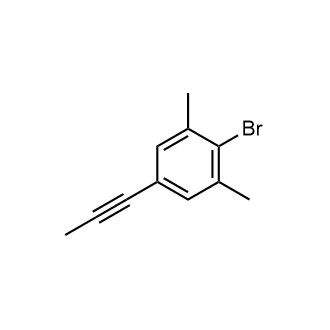 2-Bromo-1,3-dimethyl-5-(prop-1-yn-1-yl)benzene|CS-0645028