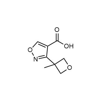 3-(3-Methyloxetan-3-yl)isoxazole-4-carboxylic acid|CS-0645435