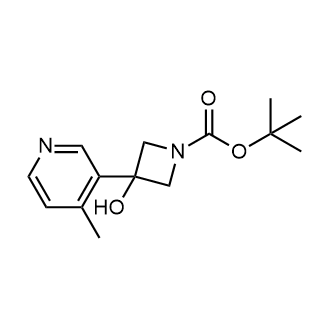 1,1-Dimethylethyl 3-hydroxy-3-(4-methyl-3-pyridinyl)-1-azetidinecarboxylate|CS-0645748