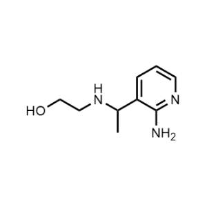 2-((1-(2-Aminopyridin-3-yl)ethyl)amino)ethan-1-ol|CS-0645768