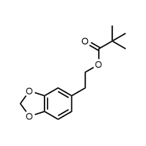2-(Benzo[d][1,3]dioxol-5-yl)ethyl pivalate|CS-0645779