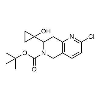 tert-Butyl 2-chloro-7-(1-hydroxycyclopropyl)-7,8-dihydro-1,6-naphthyridine-6(5H)-carboxylate|CS-0645926