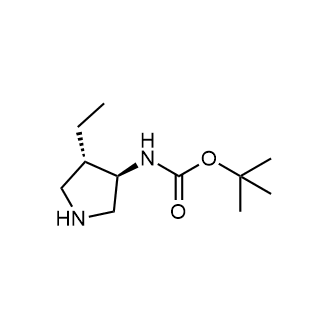 rel-1,1-Dimethylethyl N-[(3R,4S)-4-ethyl-3-pyrrolidinyl]carbamate|CS-0645927