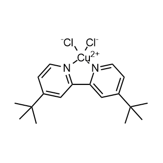 Copper, [4,4′-bis(1,1-dimethylethyl)-2,2′-bipyridine-κN1,κN1′]dichloro-, (SP-4-2)-|CS-0646103