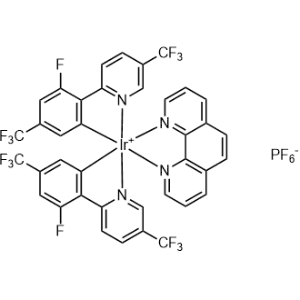 Iridium-(1,10-phenanthroline-κN1,κN10)bis[(3-fluoro-5-trifluoromethyl)-2-(5-trifluoromethyl-2-pyridinyl-κN)phenyl-κC]-hexafluorophosphate|CS-0646162
