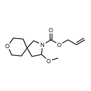 Allyl 3-methoxy-8-oxa-2-azaspiro[4.5]decane-2-carboxylate|CS-0646381