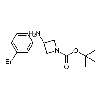 1,1-Dimethylethyl 3-amino-3-(3-bromophenyl)-1-azetidinecarboxylate|CS-0646463