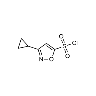 3-Cyclopropylisoxazole-5-sulfonyl chloride|CS-0646490