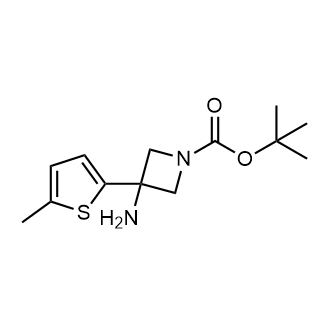 1,1-Dimethylethyl 3-amino-3-(5-methyl-2-thienyl)-1-azetidinecarboxylate|CS-0646493