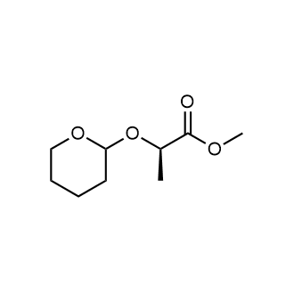 Methyl (2R)-2-((tetrahydro-2H-pymethyl (2R)-2-((tetrahydro-2H-pyran-2-yl)oxy)propanoateran-2-yl)oxy)propanoate|CS-0646671