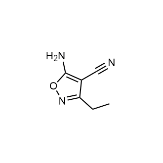 5-Amino-3-ethyl-4-isoxazolecarbonitrile|CS-0646753