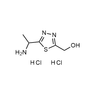 (5-(1-Aminoethyl)-1,3,4-thiadiazol-2-yl)methanol dihydrochloride|CS-0646959