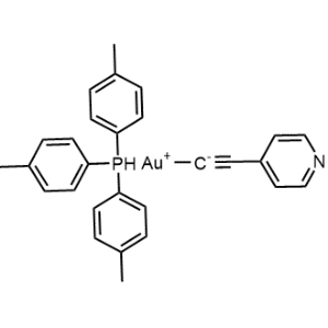 Gold, (4-pyridinylethynyl)[tris(4-methylphenyl)phosphine]-|CS-0647124