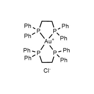 bis-Gold(1+), [1,1′-(1,2-ethanediyl)bis[1,1-diphenylphosphine-κP]]-, chloride (1:1), (T-4)-|CS-0647164