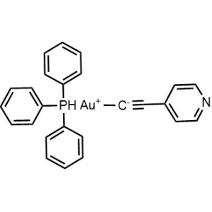 (Pyridin-4-ylethynyl)(triphenylphosphoranyl)gold|CS-0647193