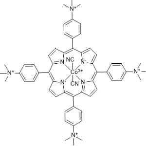 Cobalt(3+),bis(cyano-C)[[4,4′,4′′,4′′′-(21H,23H-porphine-5,10,15,20-tetrayl)tetrakis[N,N,N-trimethylbenzenaminiumato]](2-)-N21,N22,N23,N24]-,(OC-6-12)-|CS-0647195