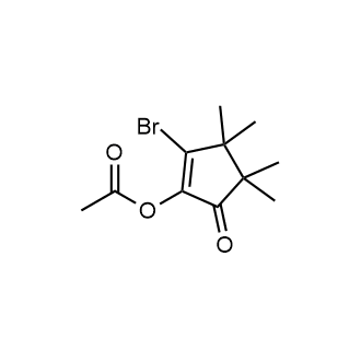 2-(Acetyloxy)-3-bromo-4,4,5,5-tetramethyl-2-cyclopenten-1-one|CS-0647206