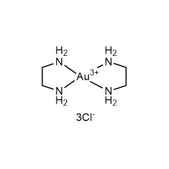 Gold(3+), bis(1,2-ethanediamine-κN1,κN2)-, chloride (1:3), (SP-4-1)-|CS-0647219