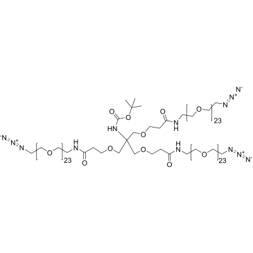 t-Boc-N-Amido-Tri-(azide-PEG23-ethoxymethyl)-methane|CS-0647332