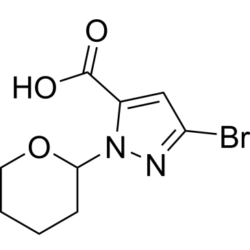 3-Bromo-1-(tetrahydro-2H-pyran-2-yl)-1H-pyrazole-5-carboxylic acid|CS-0647396