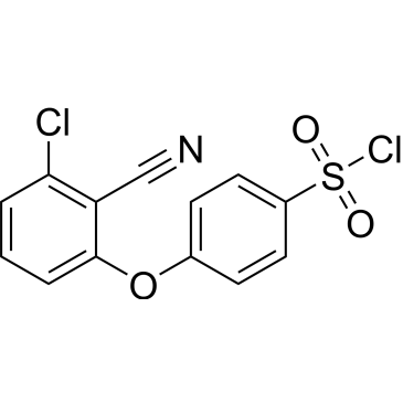 4-(3-Chloro-2-cyanophenoxy)benzenesulfonyl chloride|CS-0647409