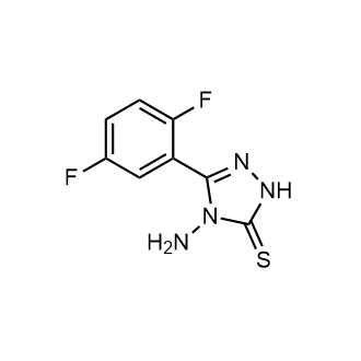 4-Amino-5-(2,5-difluorophenyl)-2,4-dihydro-3H-1,2,4-triazole-3-thione|CS-0647625