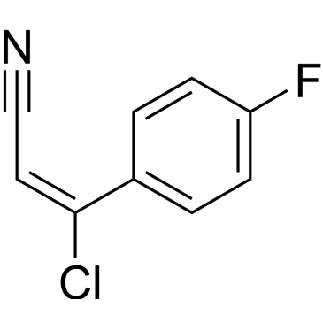 2-Propenenitrile, 3-chloro-3-(4-fluorophenyl)-, (E)-|CS-0647683