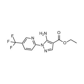Ethyl 5-amino-1-[5-(trifluoromethyl)-2-pyridinyl]-1H-pyrazole-4-carboxylate|CS-0647749