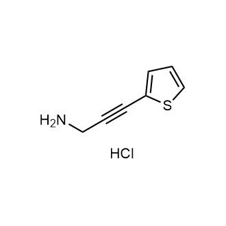 3-(Thiophen-2-yl)prop-2-yn-1-amine hydrochloride|CS-0647758