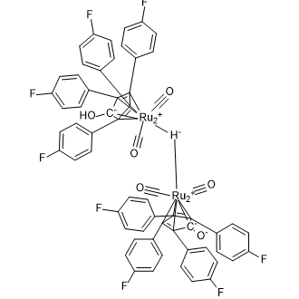 Tetracarbonyl-μ-hydro[(1,2,3,4,5-η)-2,3,4,5-tetrakis(4-fluorophenyl)-1-hydroxy-2,4-cyclopentadien-1-yl][(1,2,3,4,5-η)-2,3,4,5-tetrakis(4-fluorophenyl)-1-hydroxylato-2,4-cyclopentadien-1-yl]diruthenium|CS-0647767