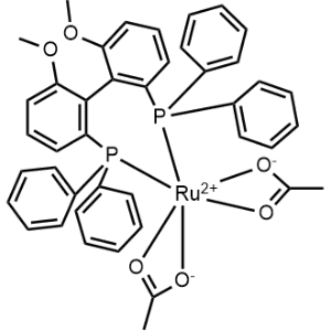 (OC-6-22)-Bis(acetato-κO,κO′)[1,1′-[(1S)-6,6′-dimethoxy[1,1′-biphenyl]-2,2′-diyl]bis[1,1-diphenylphosphine-κP]]ruthenium|CS-0647773
