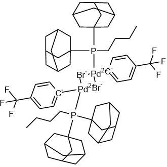 Stereoisomer of Di-μ-bromobis[butylbis(tricyclo[3.3.1.13,7]dec-1-yl)phosphine]bis[4-(trifluoromethyl)phenyl]dipalladium|CS-0647799