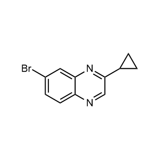 7-Bromo-2-cyclopropylquinoxaline|CS-0647862