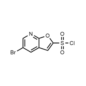 5-Bromofuro[2,3-b]pyridine-2-sulfonyl chloride|CS-0647915