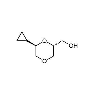 rel-((2R,6R)-6-Cyclopropyl-1,4-dioxan-2-yl)methanol|CS-0648009