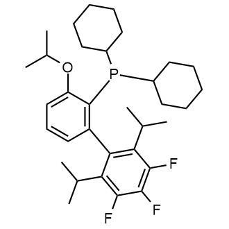 Dicyclohexyl[3′,4′,5′-trifluoro-3-(1-methylethoxy)-2′,6′-bis(1-methylethyl)[1,1′-biphenyl]-2-yl]phosphine|CS-0648121