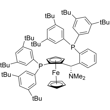 (Sp)-1-[(S)-α- (Dimethylamino) -2-[ bis (3,5- di (tert-butyl) phenyl) phosphine] benzyl ]-2- bis (3,5- di (tert-butyl) phenyl) phosphine ferrocene|CS-0648145