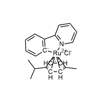 Chloro[(1,2,3,4,5,6-η)-1-methyl-4-(1-methylethyl)benzene][2-(2-pyridinyl-κN)phenyl-κC]ruthenium|CS-0648160
