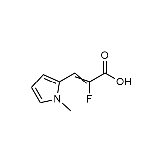 2-Fluoro-3-(1-methyl-1H-pyrrol-2-yl)acrylic acid|CS-0648364